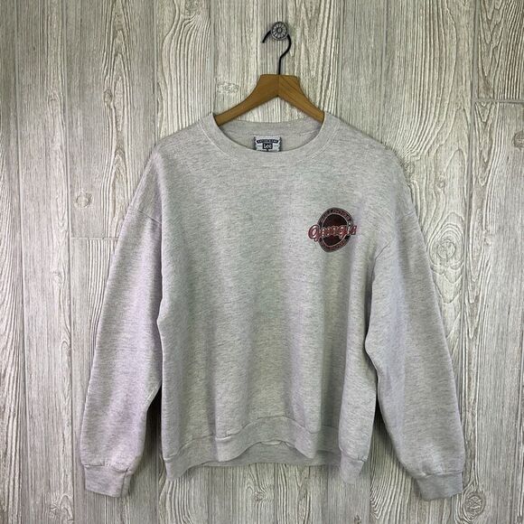 Vintage Rare Lee Cotton Blend Men's XL Grey Georgia Bulldogs Sweater Crewneck